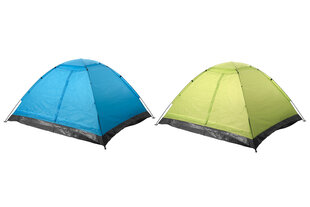 Palapinė Atom Outdoors Dome 4, žalia/mėlyna kaina ir informacija | Palapinės | pigu.lt