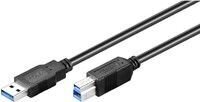 MicroConnect USB3.0AB5B kaina ir informacija | Laidai telefonams | pigu.lt