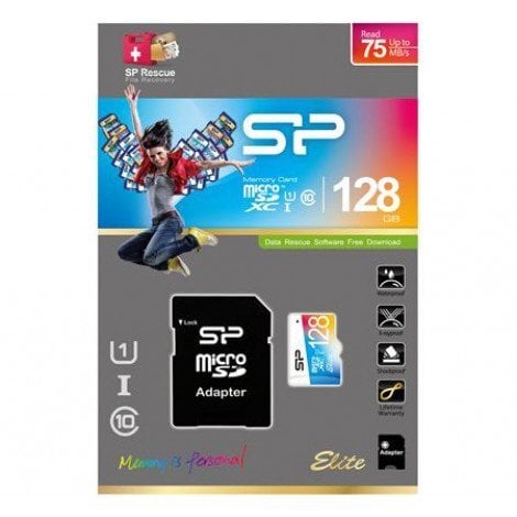 Atminties kortelė Silicon Power SP128GBSTXBU1V20SP kaina ir informacija | Atminties kortelės telefonams | pigu.lt