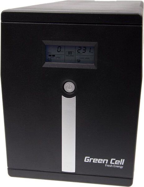 Green Cell Ups“ 1500VA 900W galios įrodymas atsiliepimas