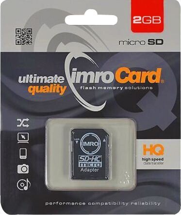 Atminties kortelė Imro KOM000462 kaina ir informacija | Atminties kortelės fotoaparatams, kameroms | pigu.lt