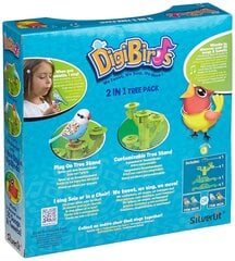 Interaktyvių paukštelių rinkinys su medeliu DigiBirds 2 in 1 kaina ir informacija | Žaislai mergaitėms | pigu.lt