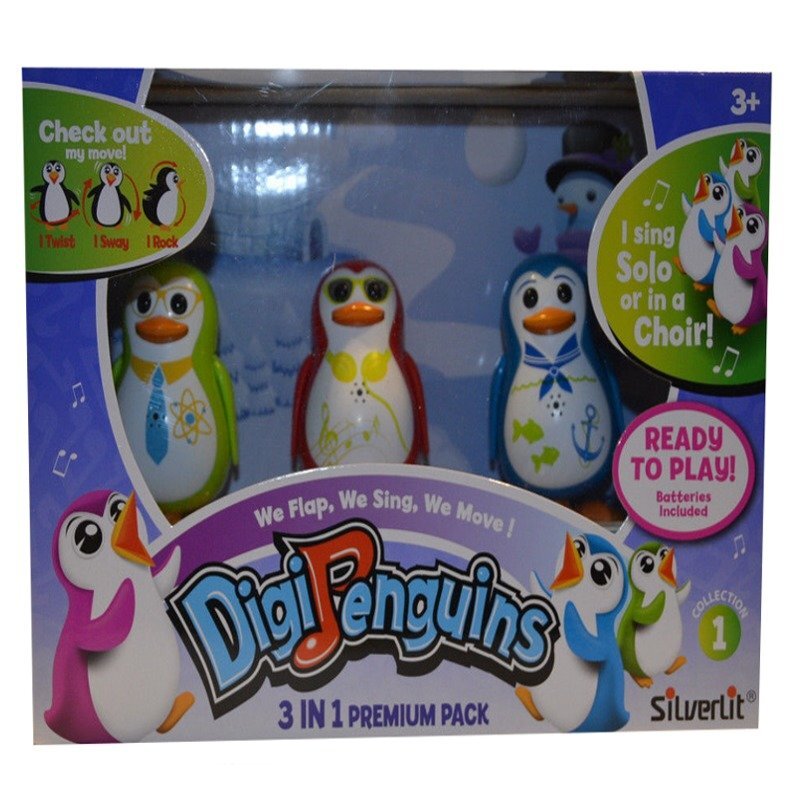 Interaktyvių pingvinukų rinkinys DigiPenguins 3 in 1 kaina ir informacija | Žaislai mergaitėms | pigu.lt