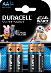 Elementai Duracell Turbo StarWars AA LR6 4vnt. kaina ir informacija | Elementai | pigu.lt