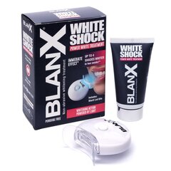 Зубная паста Blanx White Shock Treatment 50 мл + LED капа цена и информация | Зубные щетки, пасты | pigu.lt