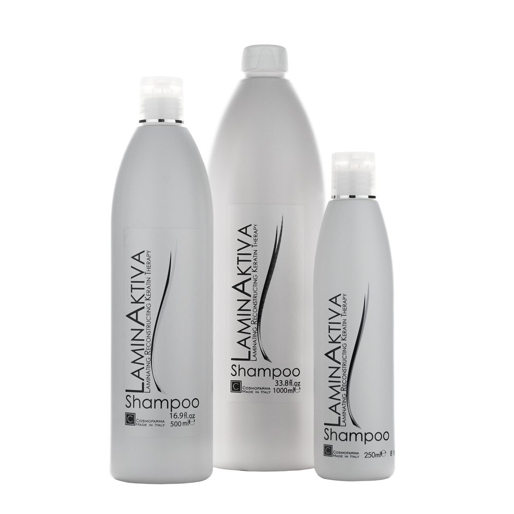 Plaukų šampūnas su keratinu LAMINAKTIVA, 250 ml цена и информация | Šampūnai | pigu.lt