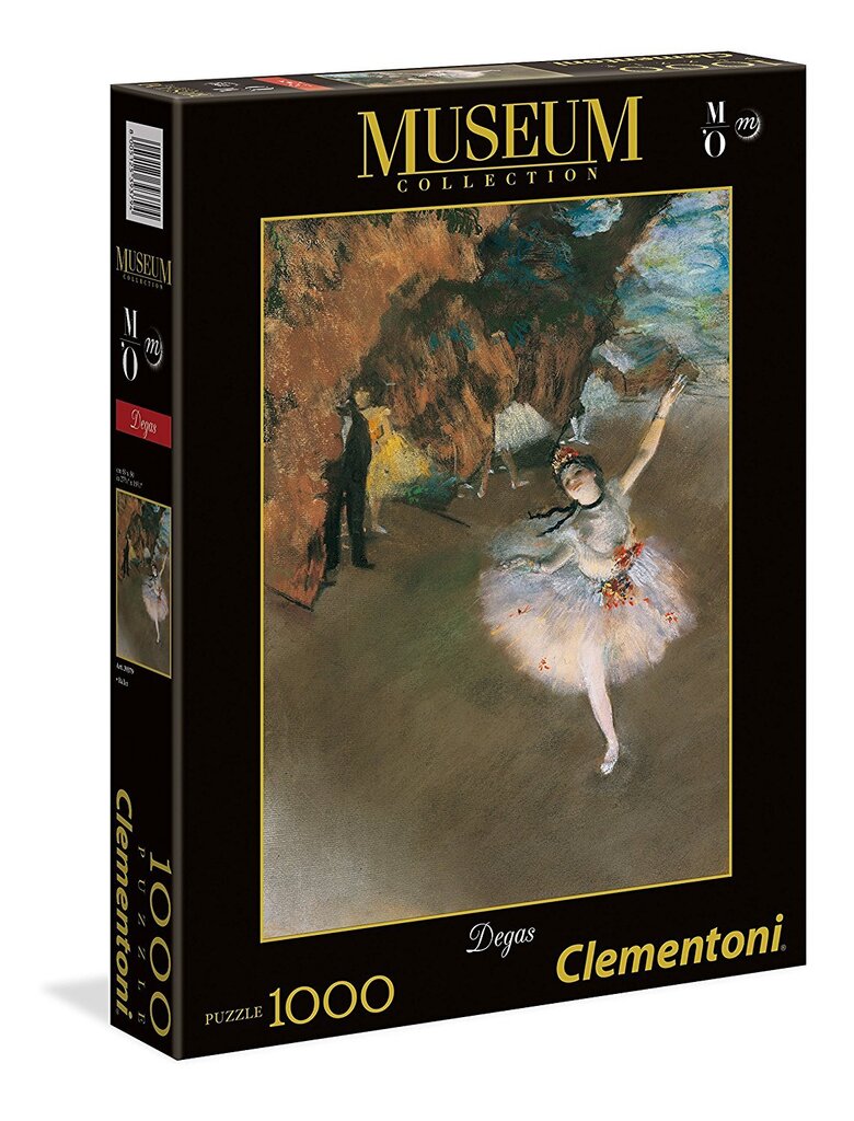 Dėlionė Clementoni Museum Collection Degas L'etoile, 39379, 1000 d. kaina ir informacija | Dėlionės (puzzle) | pigu.lt