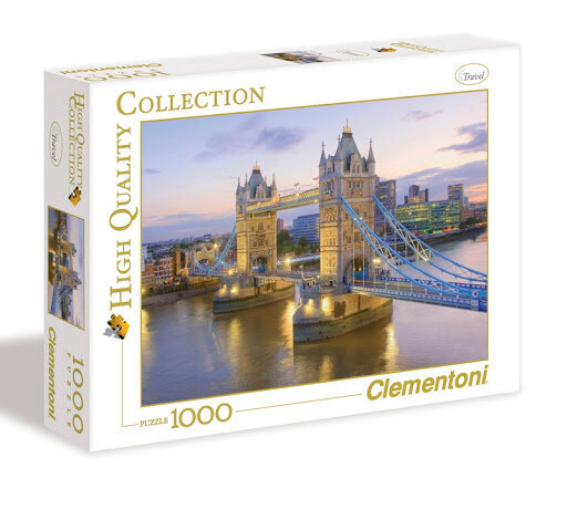 Dėlionė Clementoni High Quality Tower Bridge 1000 d. kaina ir informacija | Dėlionės (puzzle) | pigu.lt