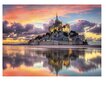 Dėlionė su Saint - Mišelio kalnu Clementoni Le Magnifique Mont Saint-Michel, 39367, 1000 d. цена и информация | Dėlionės (puzzle) | pigu.lt