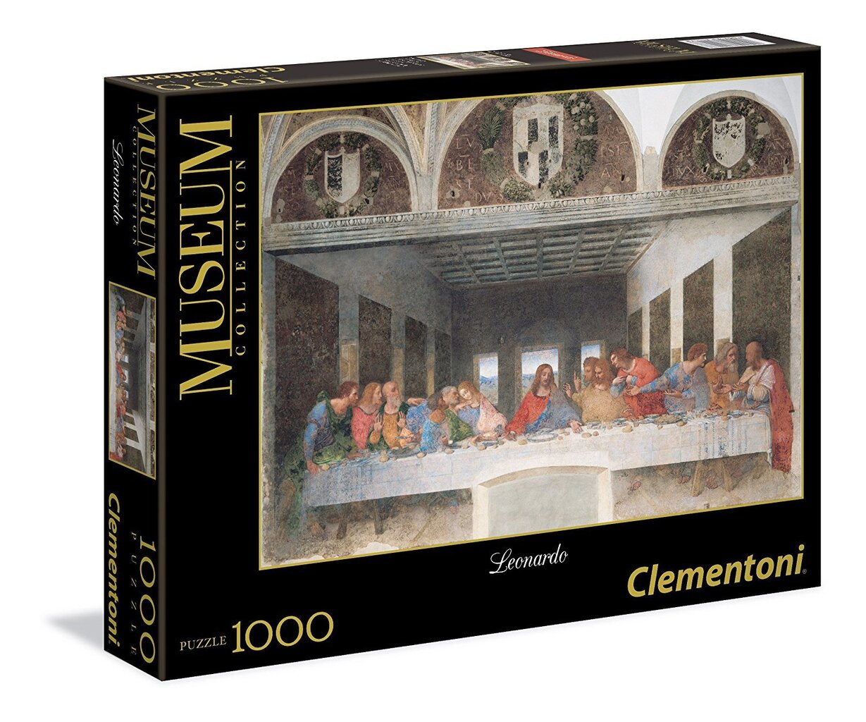 Dėlionė Clementoni Leonardo Paskutinė Vakarienė, 1000 d. цена и информация | Dėlionės (puzzle) | pigu.lt