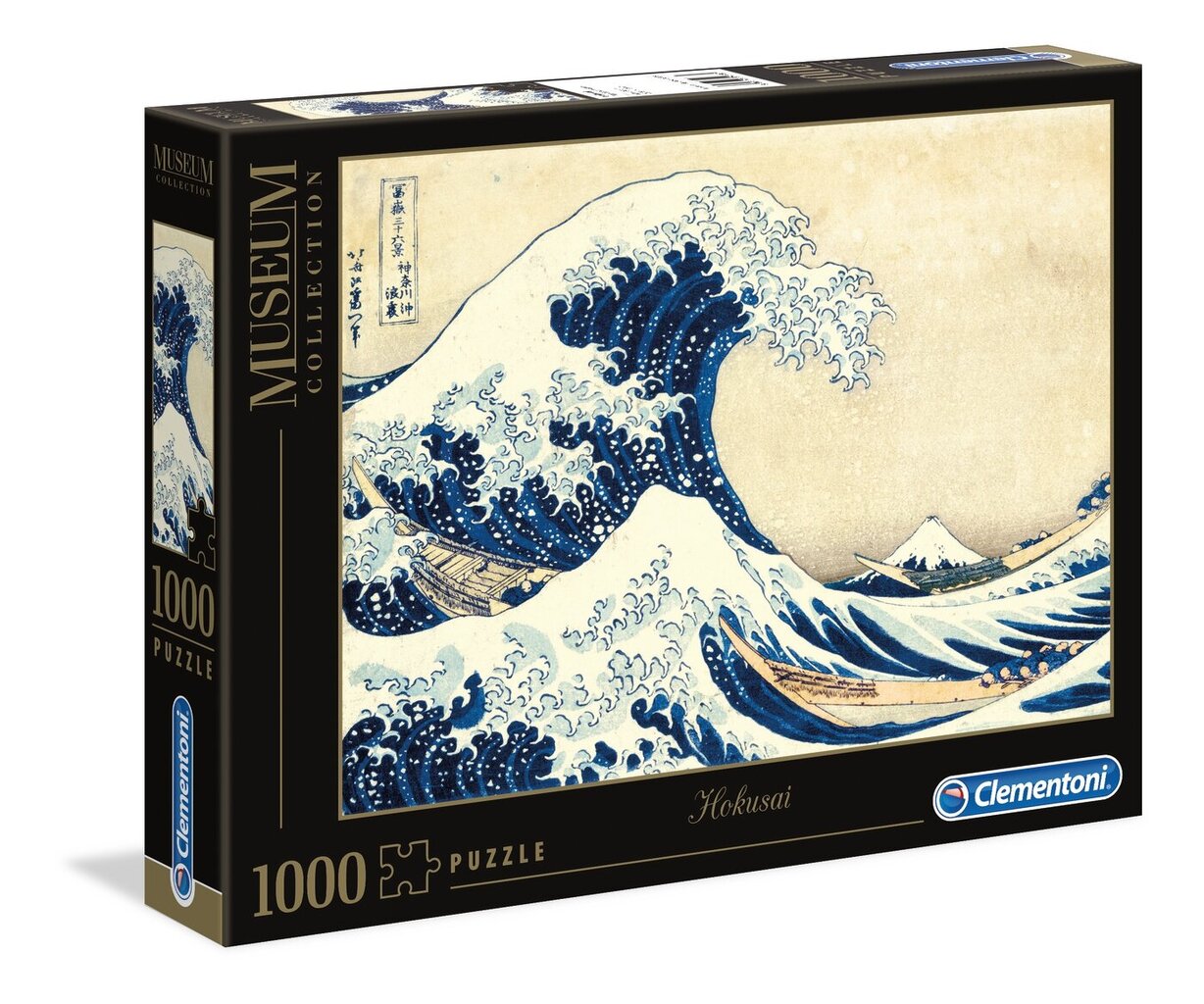 Dėlionė Clementoni Museum Hokusai The Great Wave, 1000 d. цена и информация | Dėlionės (puzzle) | pigu.lt