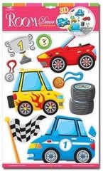 3D vaikiškas sienų lipdukas Cars kaina ir informacija | Interjero lipdukai | pigu.lt