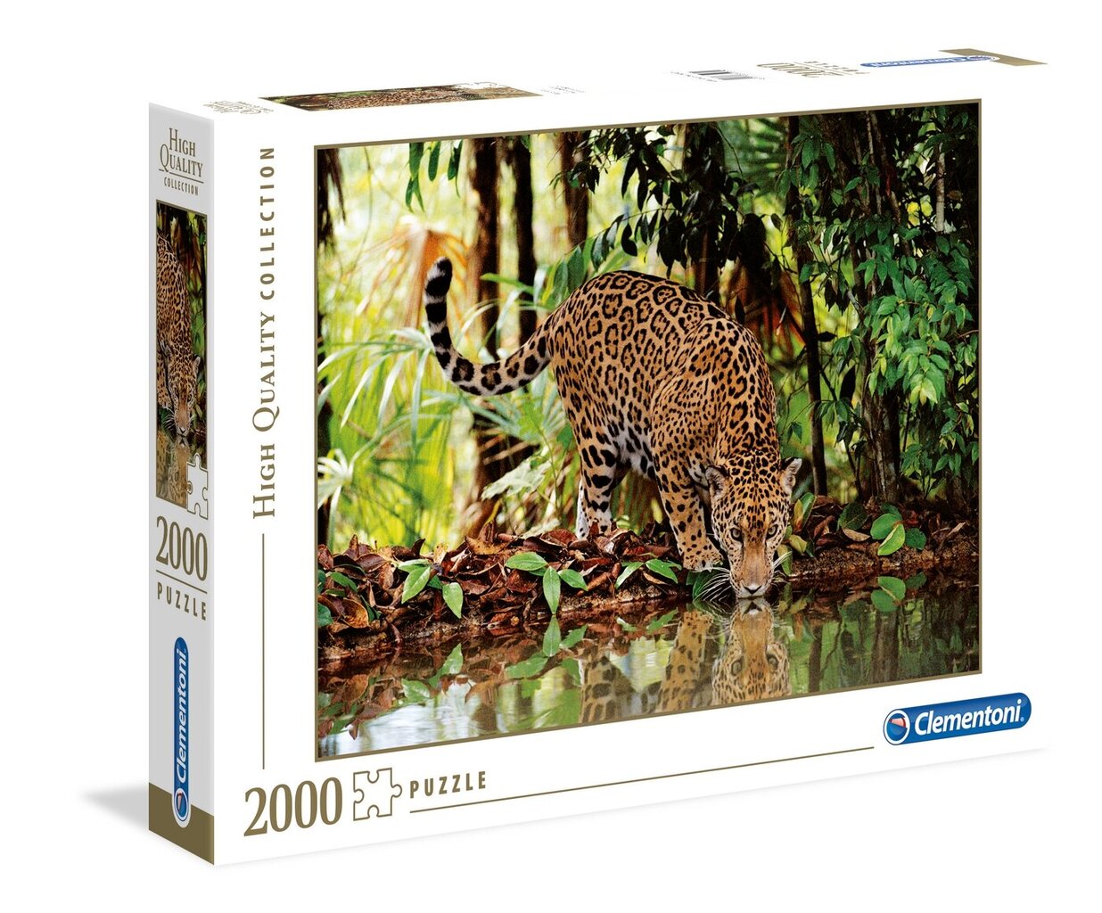 Dėlionė Clementoni High Quality Collection Leopardas/leopard, 2000 d. kaina ir informacija | Dėlionės (puzzle) | pigu.lt