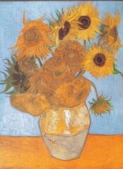 Dėlionė Clementoni Museum Collection Van Gogh Saulėgrąžos/Girasoli, 1000 d. kaina ir informacija | Dėlionės (puzzle) | pigu.lt