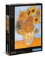 Dėlionė Clementoni Museum Collection Van Gogh Saulėgrąžos/Girasoli, 1000 d. kaina ir informacija | Dėlionės (puzzle) | pigu.lt