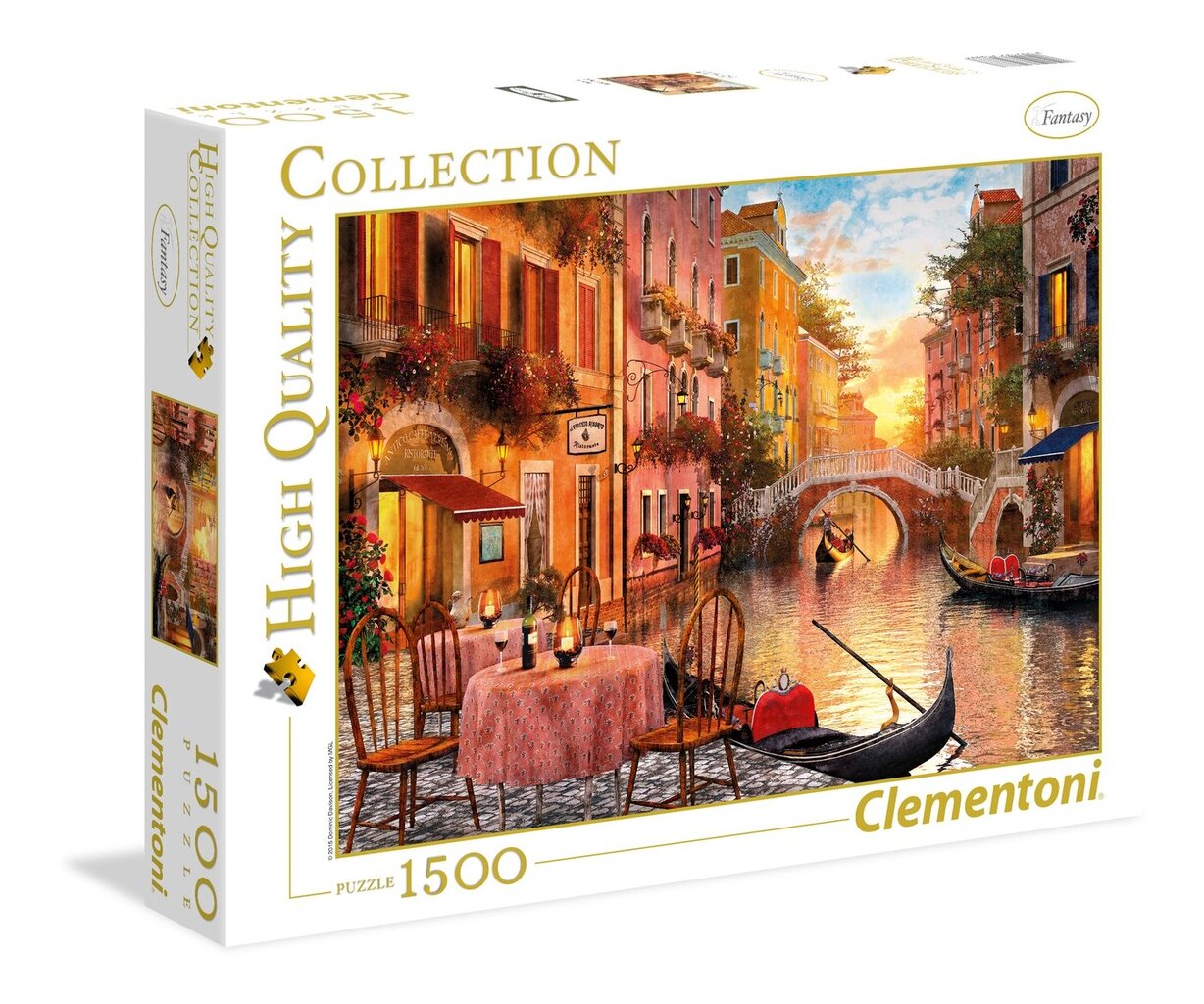Dėlionė Clementoni 31668 High Quality Venecija, 1500 d. kaina ir informacija | Dėlionės (puzzle) | pigu.lt