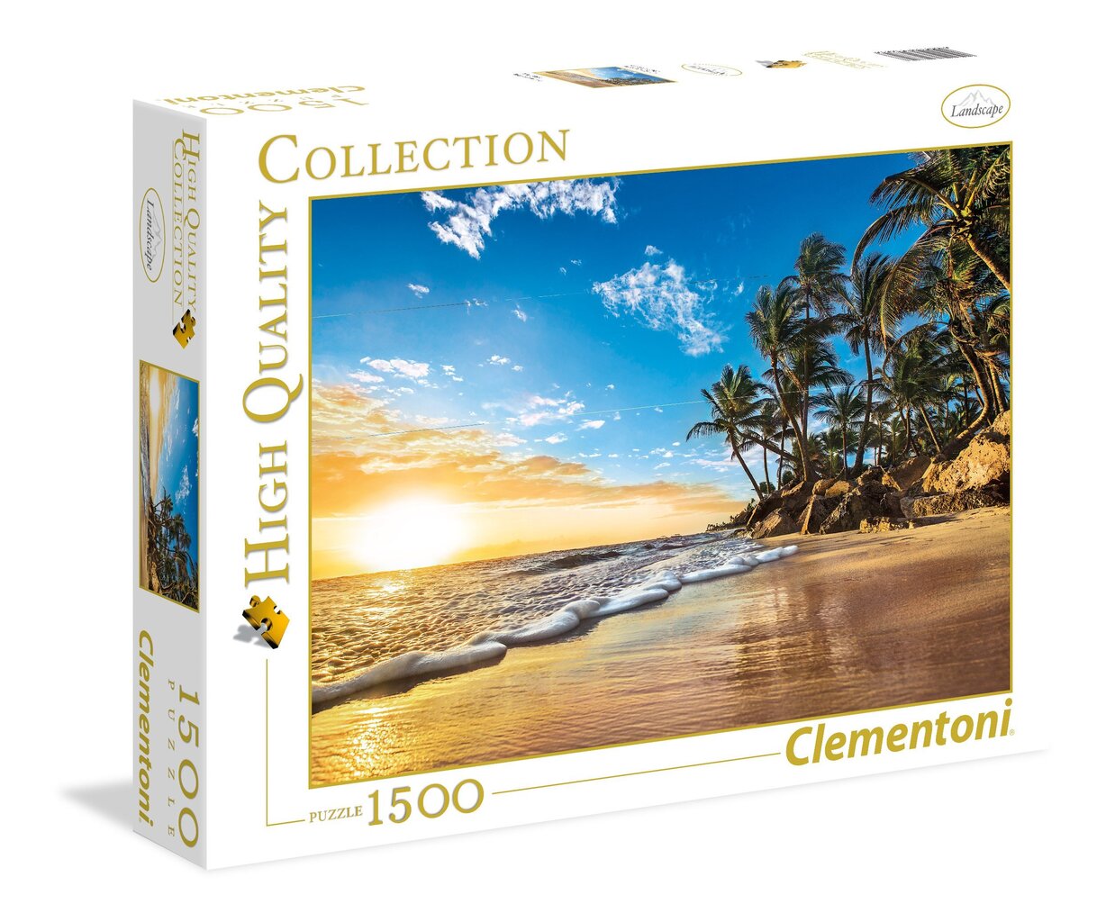 Dėlionė Clementoni High Quality Collection Tropical sunrise (Atogrąžų saulėtekis), 1500 d. kaina ir informacija | Dėlionės (puzzle) | pigu.lt