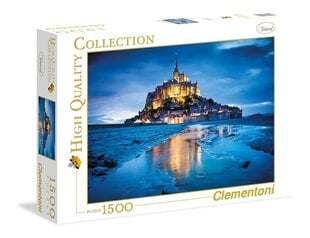 Dėlionė Clementoni Le Mont Saint Michel, 1500 d. kaina ir informacija | Dėlionės (puzzle) | pigu.lt