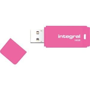 Atmintinė INTEGRAL 2.0 32GB, Rožinė цена и информация | USB laikmenos | pigu.lt
