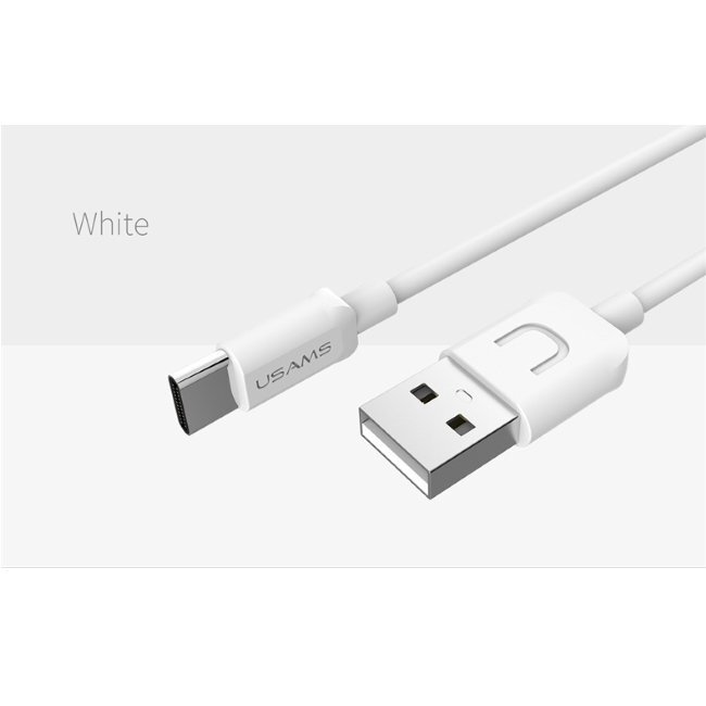 Usams, USB A - USB C, 1 m kaina ir informacija | Kabeliai ir laidai | pigu.lt