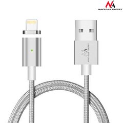 Iphone Maclean MCE161, USB 2. 0, 1 м цена и информация | Кабели для телефонов | pigu.lt