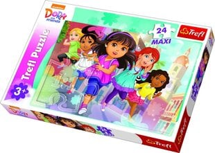 Dėlionė Dora, 24 dėt. kaina ir informacija | Dėlionės (puzzle) | pigu.lt