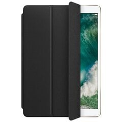 Leather Smart Cover MPUD2ZM/A Black kaina ir informacija | Planšečių, el. skaityklių dėklai | pigu.lt