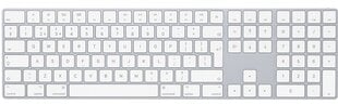 Magic Keyboard with Numeric Keypad INT - MQ052Z/A kaina ir informacija | Apple Kompiuterinė technika | pigu.lt