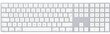 Magic Keyboard with Numeric Keypad INT - MQ052Z/A kaina ir informacija | Klaviatūros | pigu.lt