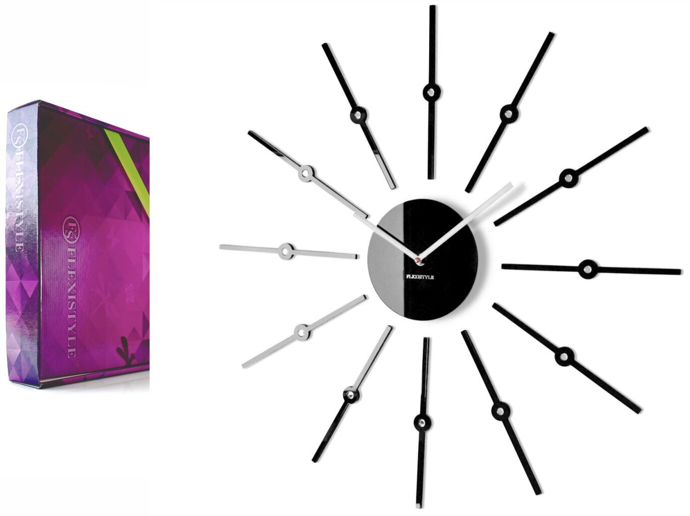 Sieninis laikrodis Saulės spinduliai kaina ir informacija | Laikrodžiai | pigu.lt