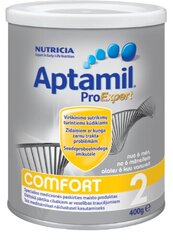 Pieno mišinys Aptamil Comfort 2, 6 mėn+, 400 g kaina ir informacija | Tolesnio maitinimo mišiniai | pigu.lt