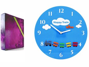 Sieninis laikrodis Linksmasis traukinukas kaina ir informacija | Laikrodžiai | pigu.lt