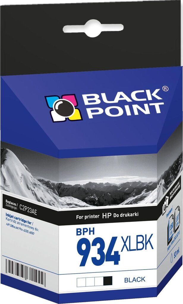 Black Point SGH0934XLBGBW цена и информация | Kasetės rašaliniams spausdintuvams | pigu.lt