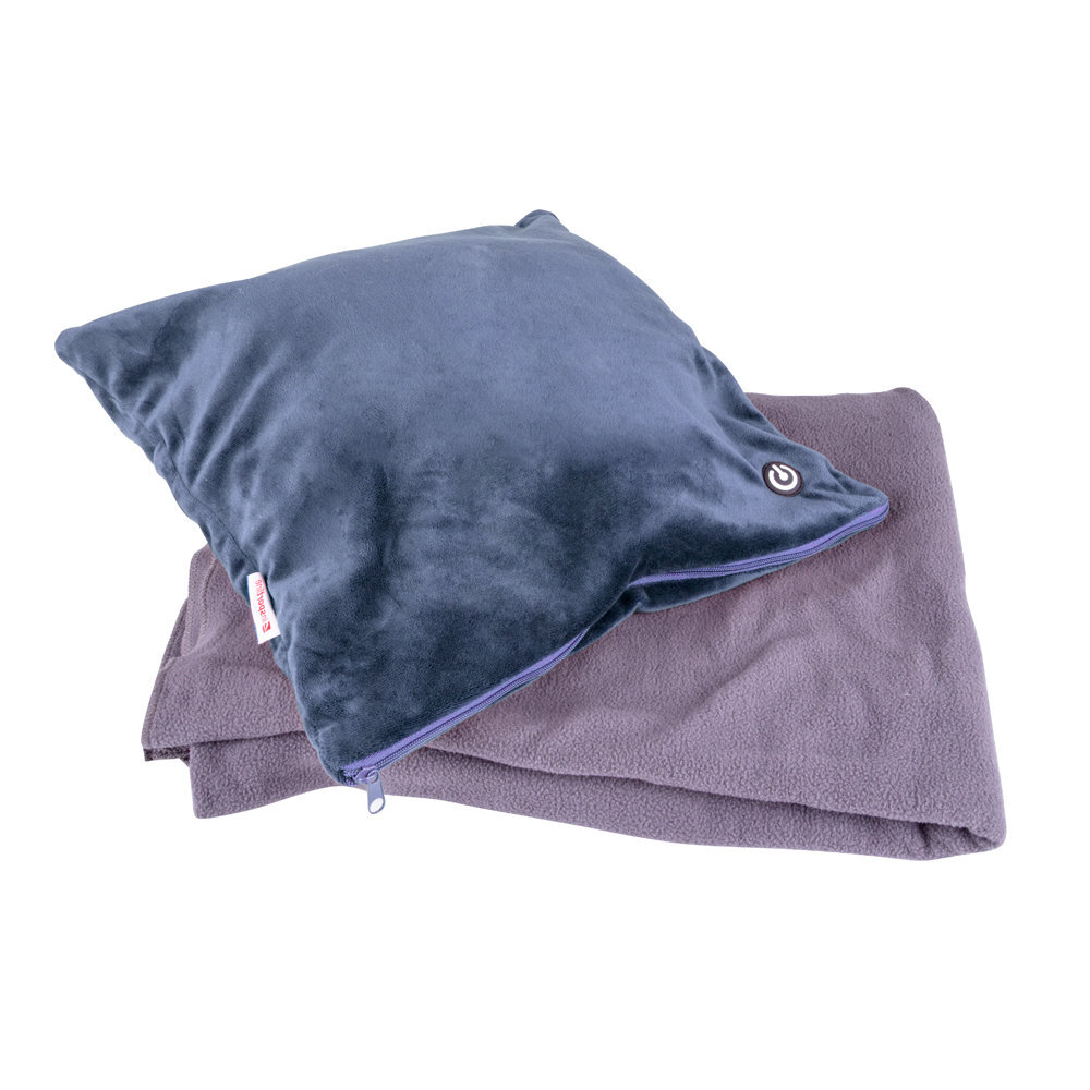 Masažuojanti pagalvėlė ir antklodė inSPORTline Trawel kaina ir informacija | Masažo reikmenys | pigu.lt