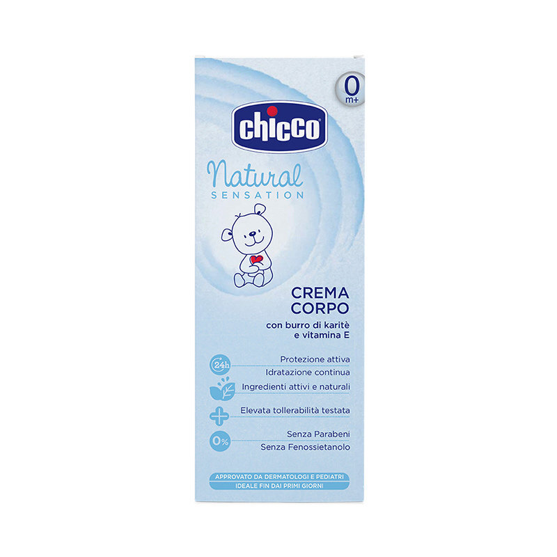 Kūno kremas vaikams Chicco Natural Sensation 150 ml цена и информация | Kosmetika vaikams ir mamoms | pigu.lt