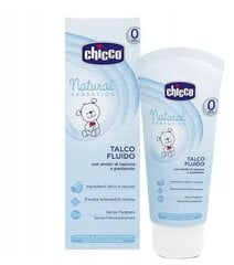 Жидкий тальк для детей Chicco Natural Sensation, 100 мл цена и информация | Косметика для мам и детей | pigu.lt