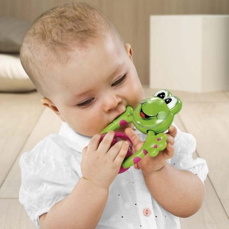 Barškutis-kramtukas Chicco "Varlytė" kaina ir informacija | Žaislai kūdikiams | pigu.lt