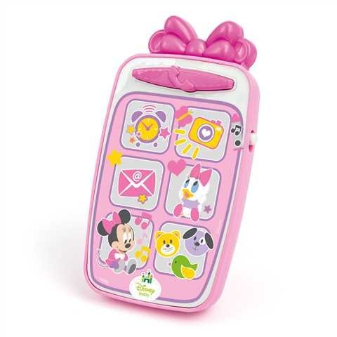 Žaislinis telefonas Clementoni Minnie Mouse, 14950 kaina ir informacija | Žaislai kūdikiams | pigu.lt