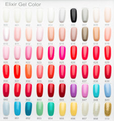 Gelinis nagų lakas Elixir Make-Up 8 ml, 880 kaina ir informacija | Nagų lakai, stiprintojai | pigu.lt