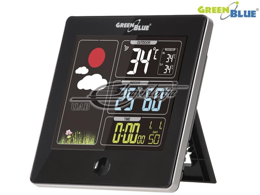 Termometras GreenBlue GB521B цена и информация | Meteorologinės stotelės, termometrai | pigu.lt