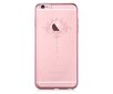 Apsauginė nugarėlė Devia Iris, skirta iPhone 6 / 6S telefonui, rožinė/auksinė kaina ir informacija | Telefono dėklai | pigu.lt