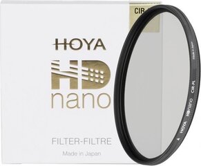 Hoya поляризационный фильтр HD Nano 77mm цена и информация | Фильтры для объективов | pigu.lt