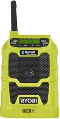 Аккумуляторное радио Ryobi R18R-0 цена и информация | Радиоприемники и будильники | pigu.lt