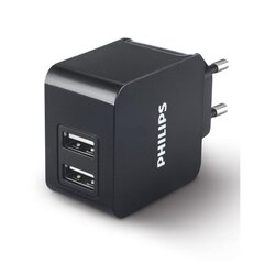 Įkroviklis 2xUSB Philips DLP2307 / 12 220V 3.1A kaina ir informacija | Philips Mobilieji telefonai ir jų priedai | pigu.lt