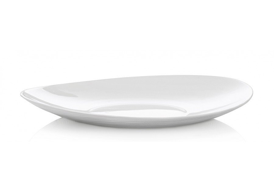 Prometeo Bormioli lėkštė desertui, 22x19 cm, balta цена и информация | Indai, lėkštės, pietų servizai | pigu.lt