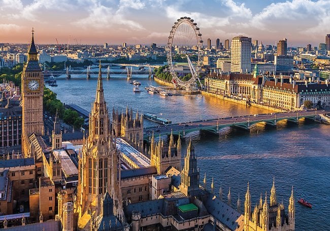 Dėlionė Trefl "Londonas", 1000 d. kaina ir informacija | Dėlionės (puzzle) | pigu.lt