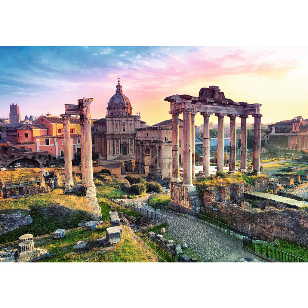 Dėlionė Trefl "Romos forumas", 1000 d. kaina ir informacija | Dėlionės (puzzle) | pigu.lt