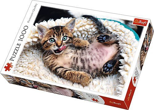 Dėlionė Trefl "Katinėlis", 1000 d. цена и информация | Dėlionės (puzzle) | pigu.lt