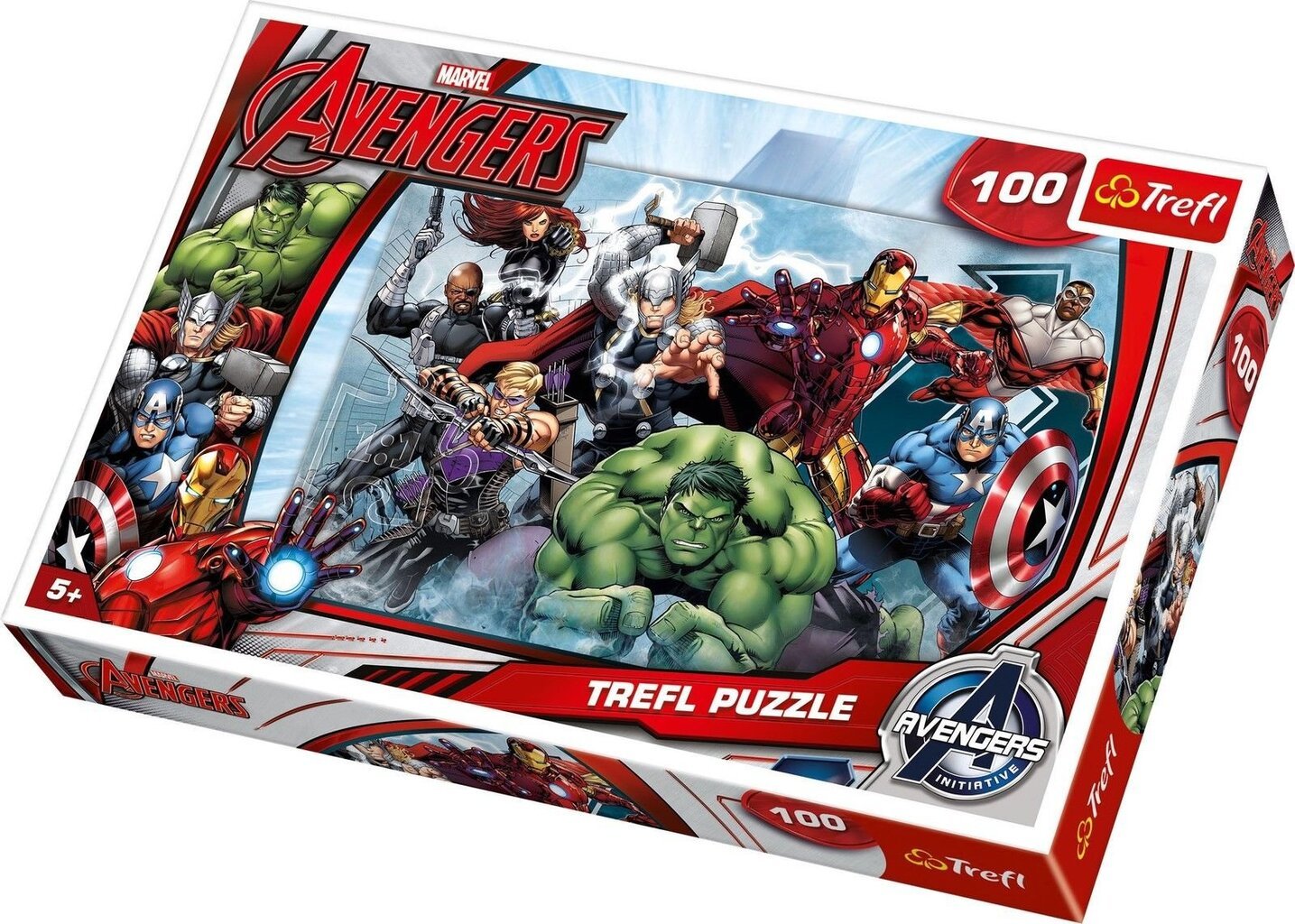Dėlionė Trefl Avengers (Keršytojai), 100 d. kaina ir informacija | Dėlionės (puzzle) | pigu.lt