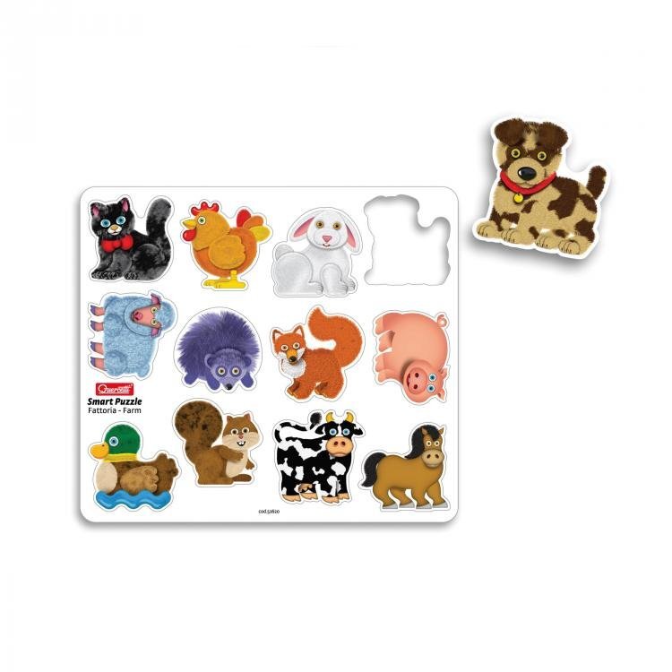 Magnetinė lenta Gyvūnėliai Quercetti, 0230 kaina ir informacija | Žaislai kūdikiams | pigu.lt
